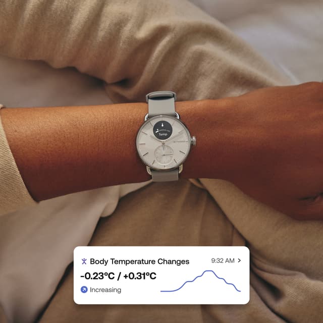 Withings ScanWatch 2 hybrid-smartwatch 38mm (sort)