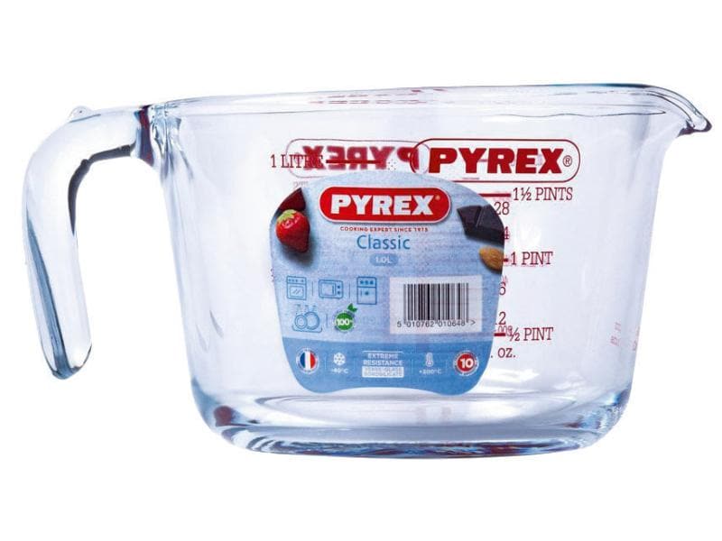 Pyrex Messbecher 10 dl, Transparent Unentbehrlich für jede Küche