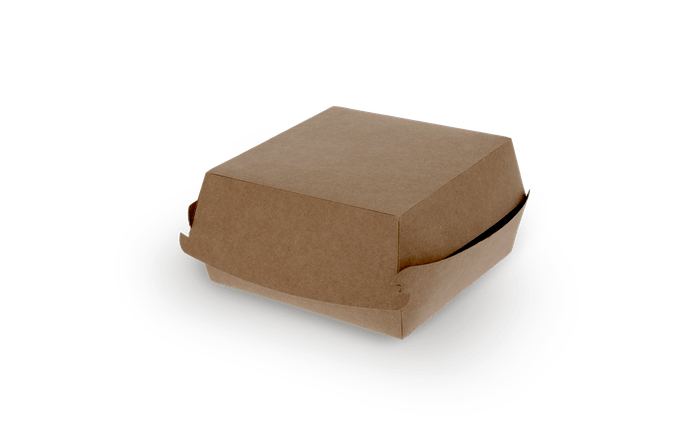 Hamburgerbakje Middel FSC®Mix kraft BIO