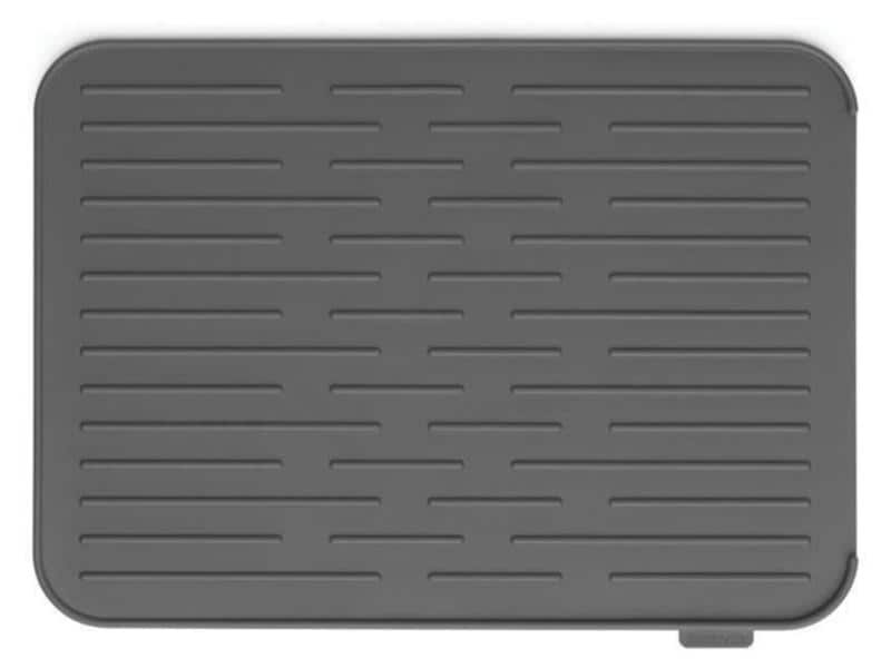 Brabantia Abtropfmatte Sink side Dunkelgrau Geschirr-Trockenmatte
