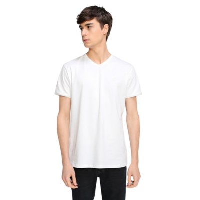 Tee-shirt à manches courtes homme Tahys BLANC BENSON & CHERRY