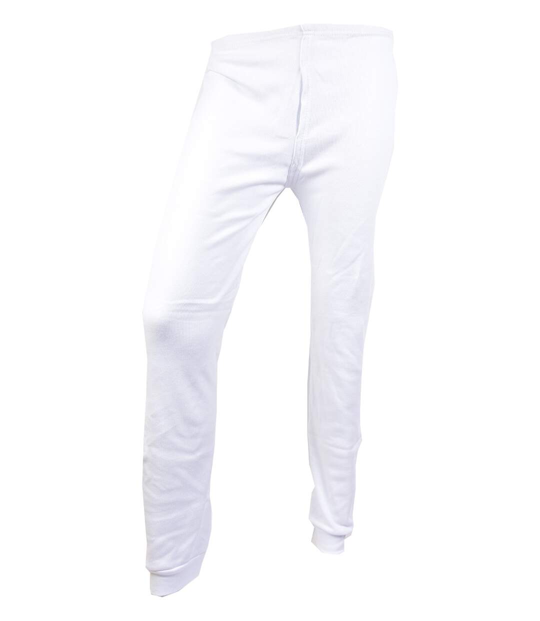 Caleçon homme THERMO Doublé Polaire THERMO Caleçon Blanc
