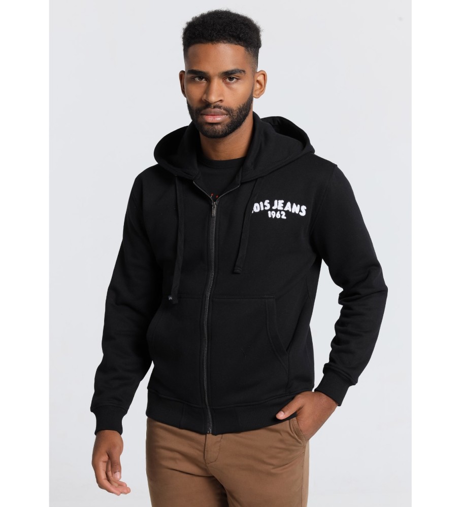 Moletom Lois com zíper 132553 Preto