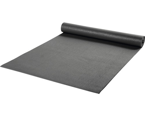Zachte foam yogamat, antraciet, 60x180 cm