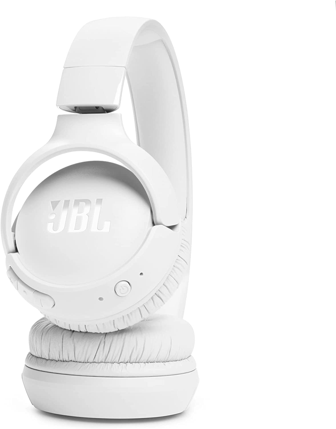 Tune 520BT Bluetooth Kopfhörer On-Ear Headset Pure Bass Sound   Hands-Free Calls (JBLT520BTWHTEU) - Weiss