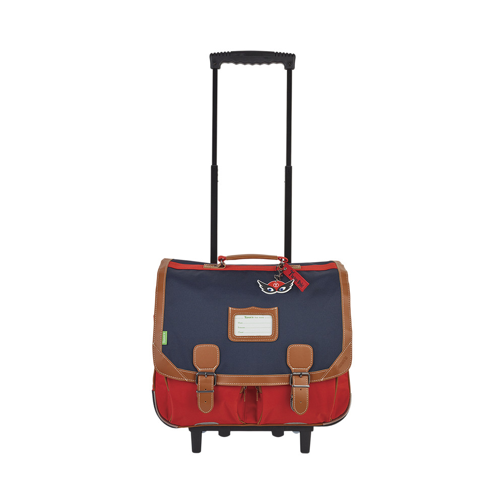 Cartable trolley Arthur bicolore