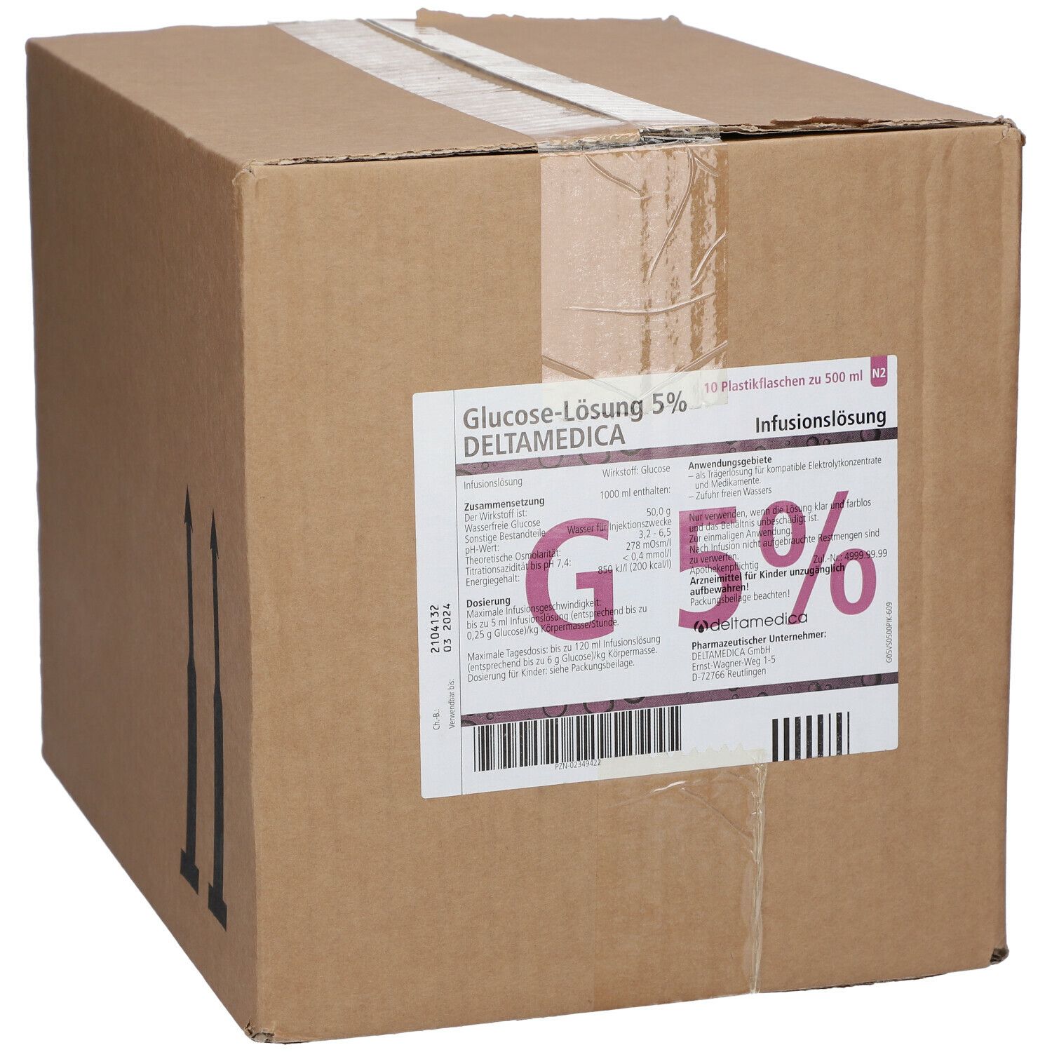 Glucose-Lösung 5% DELTAMEDICA