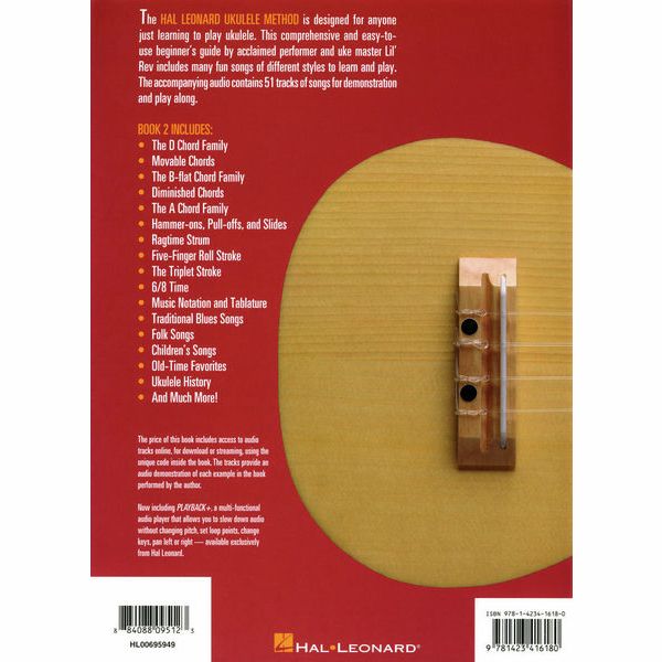 Hal Leonard Ukulele Method Book 2