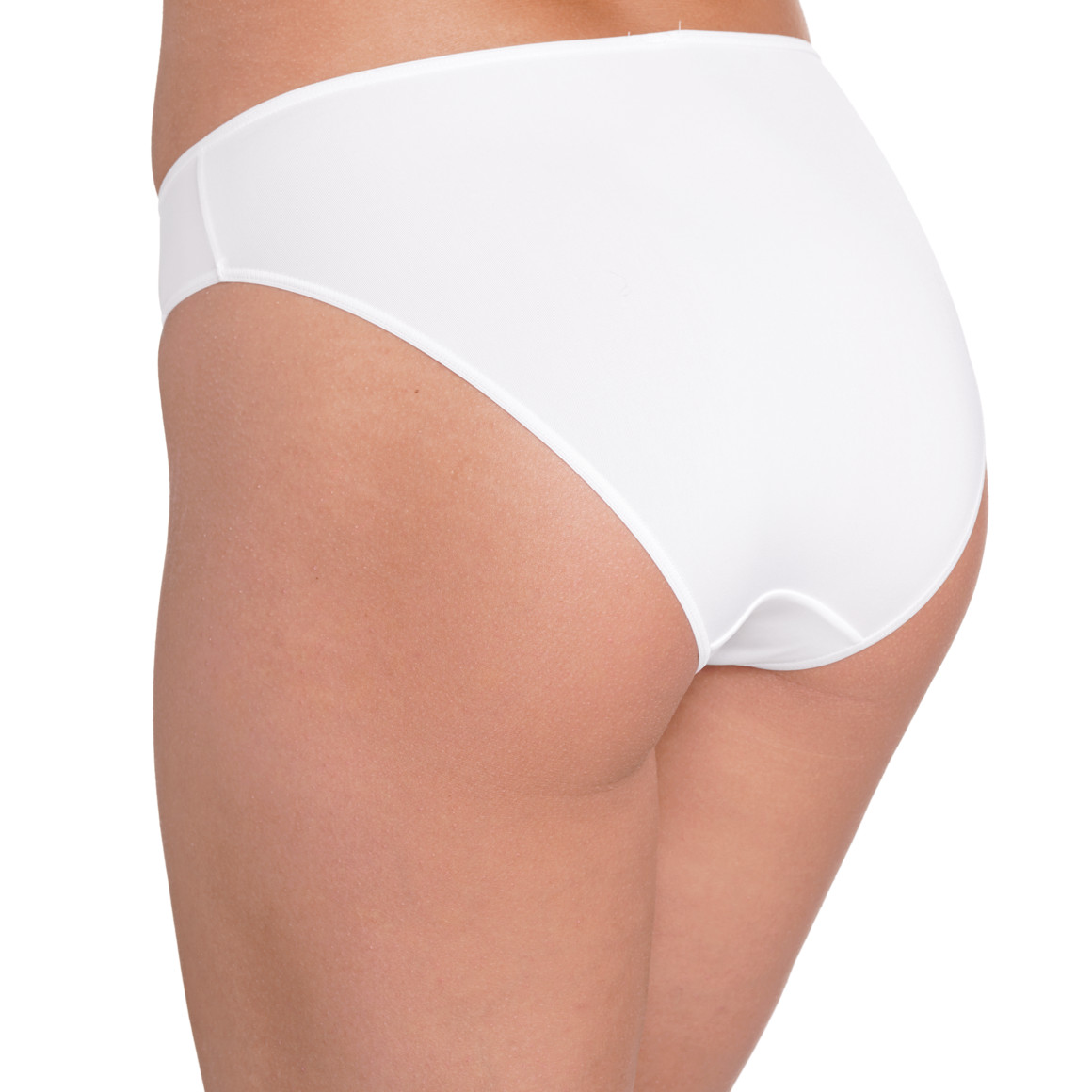 Gina Benotti 3 Damen Slips im Basic-Look weiss