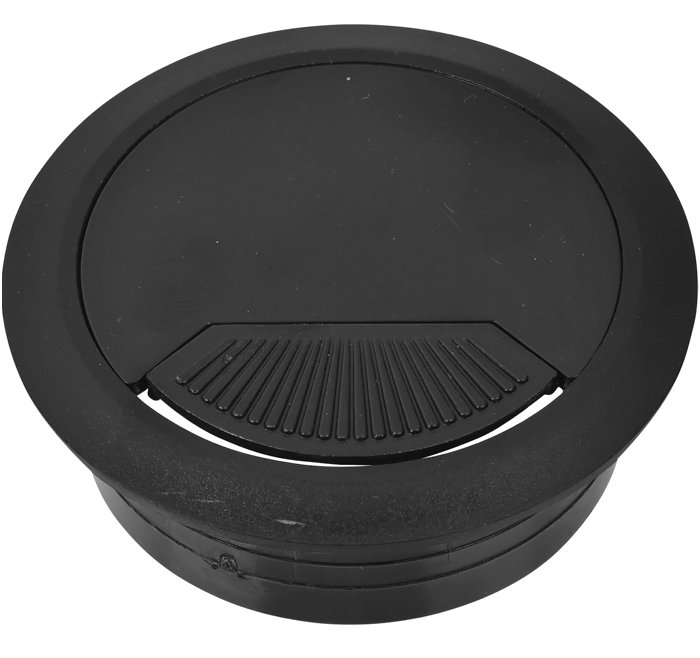 Kabelgennemføring sort Ø60 mm