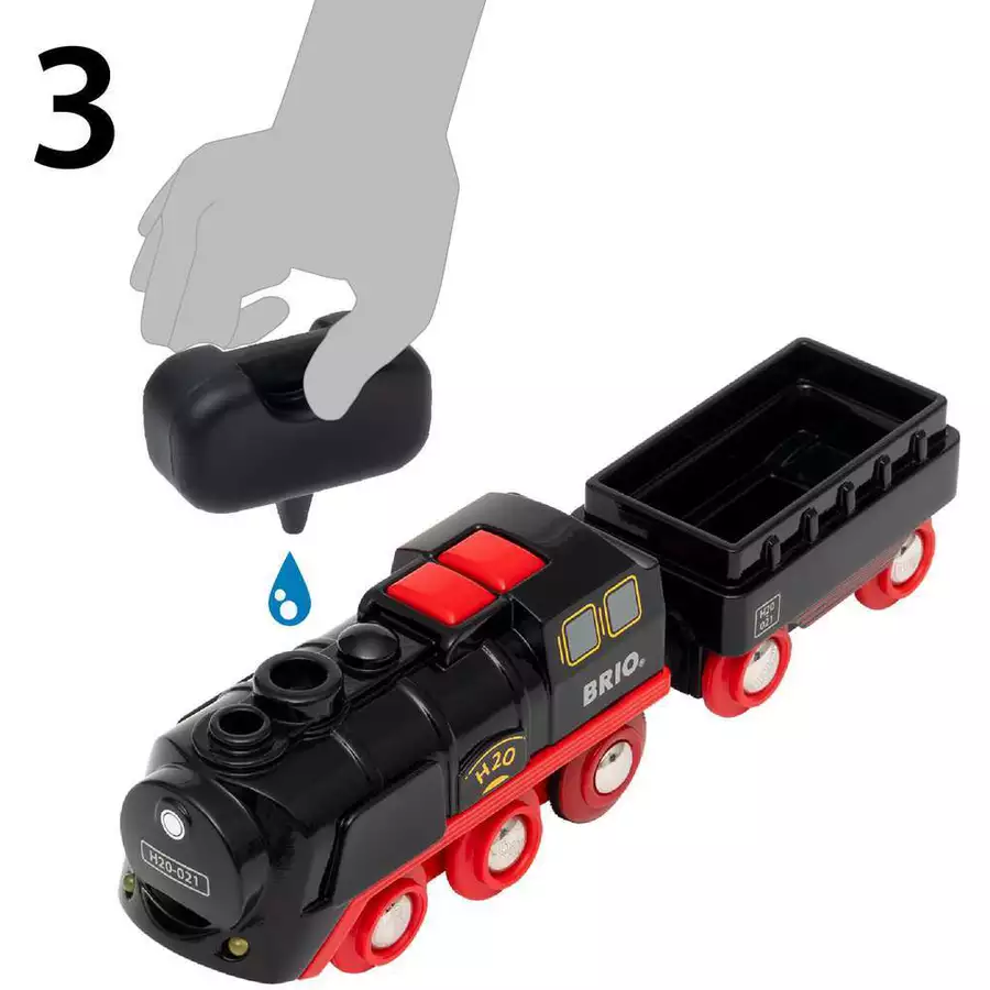 Brio BRIO Batterie-Dampflok Weihnachts-Set bunt