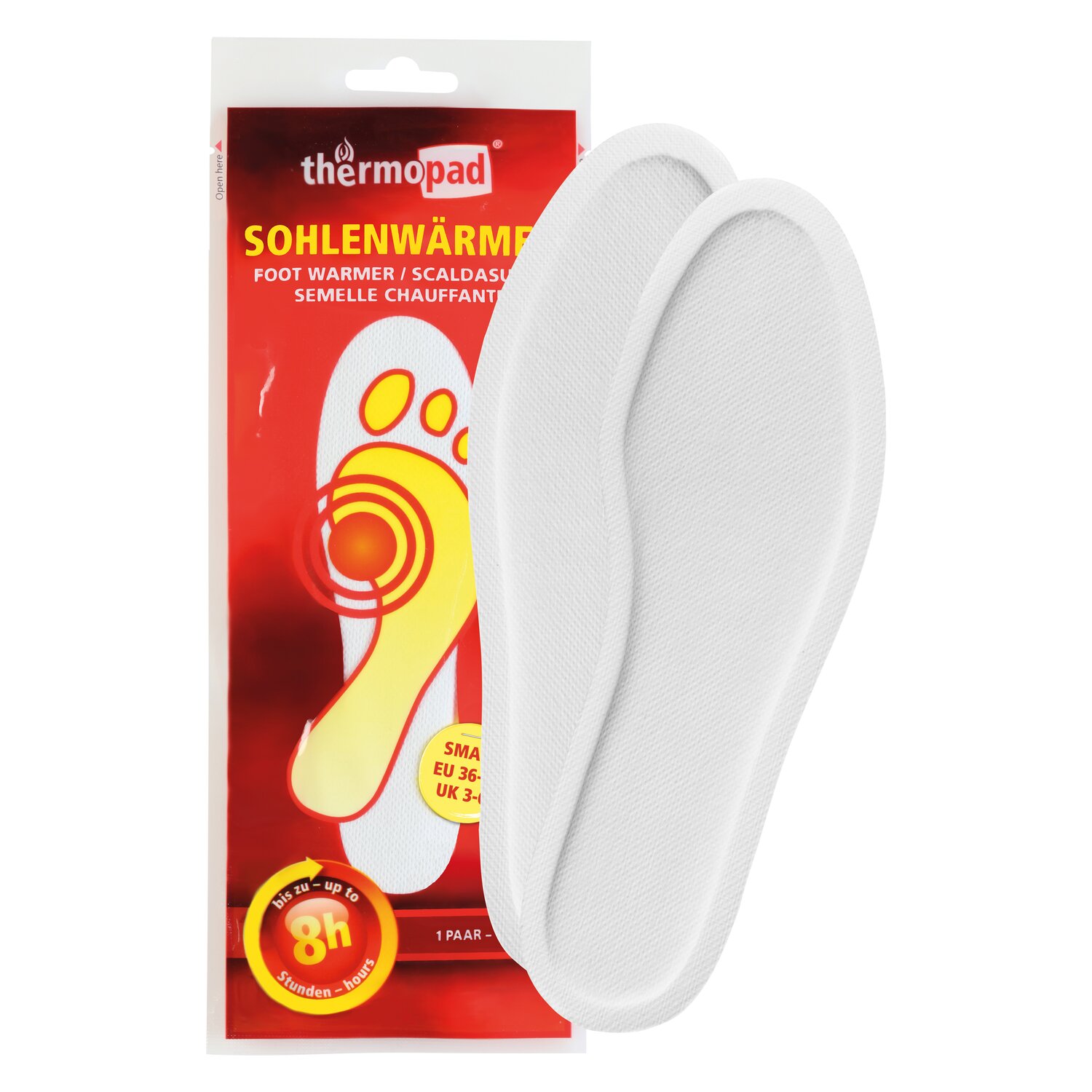 thermopad Sohlenwärmer Einlegesohle  - S