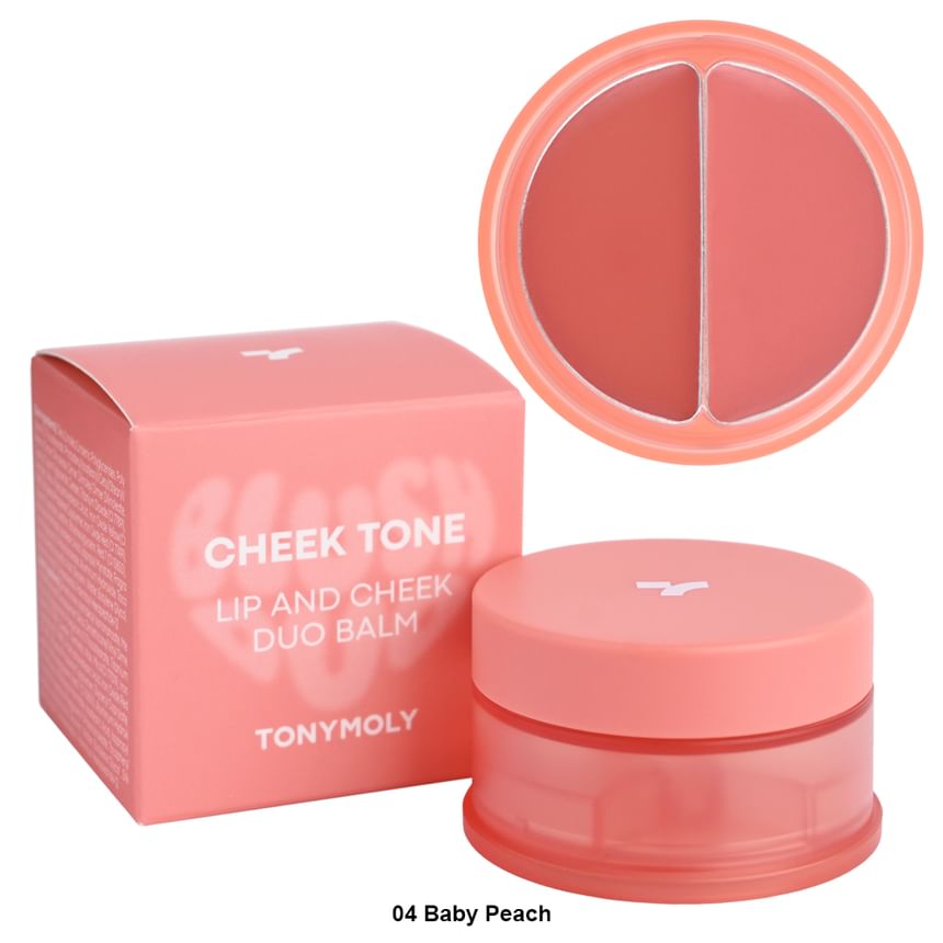 TONYMOLY - Cheek Tone Lip And Cheek Duo Balm - 9 kleuren