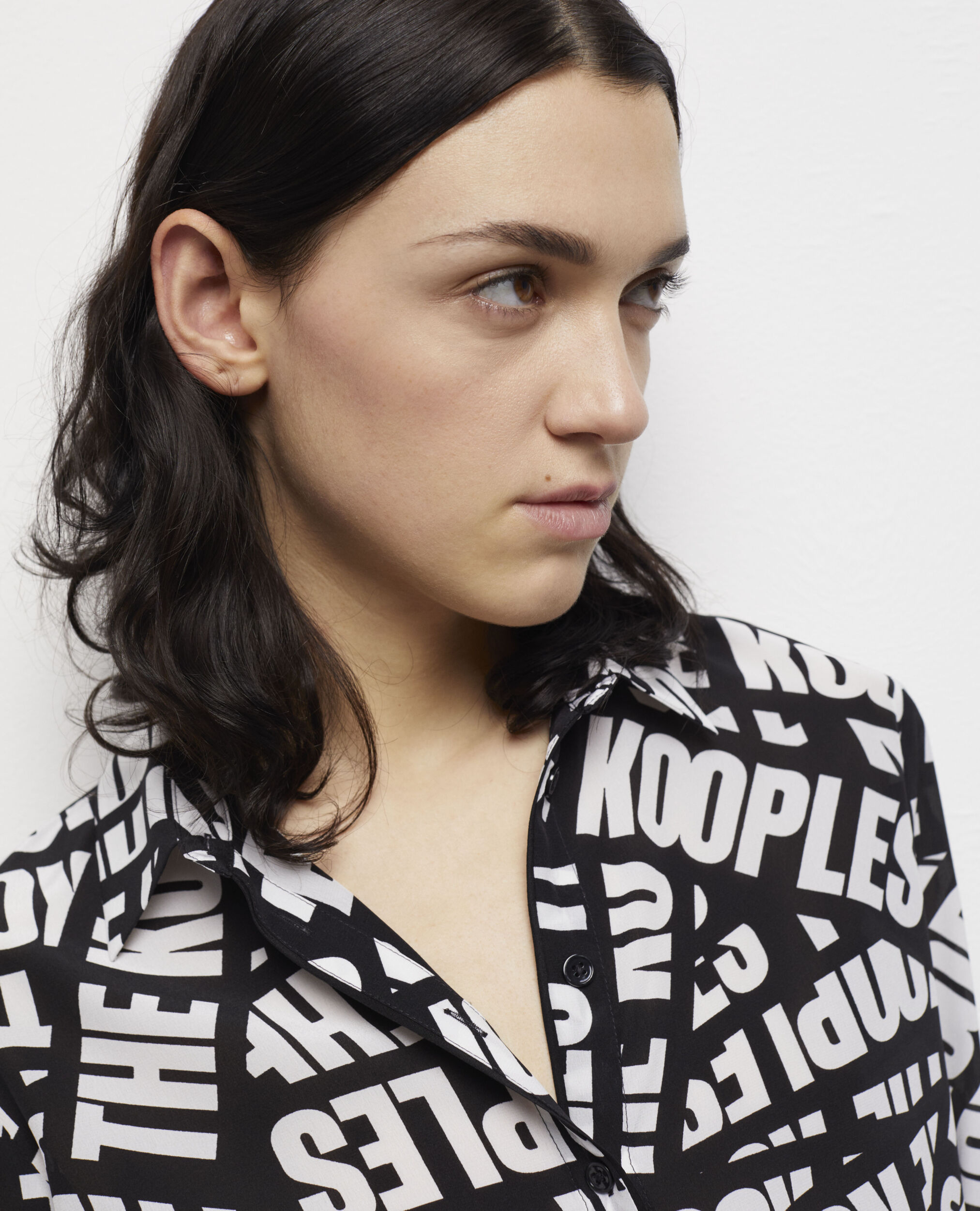 Chemise fluide Tape logo