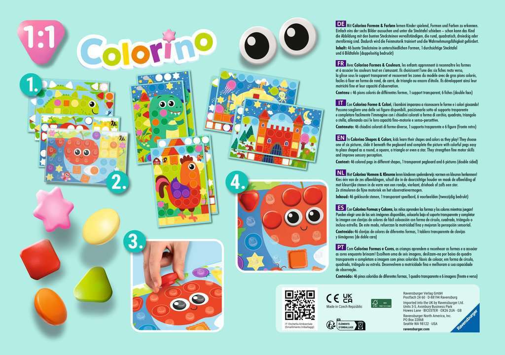 Ravensburger Spiel Mein Formen-Colorino