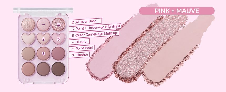 Colorgram - Pin Point Eyeshadow Palette - 5 soorten