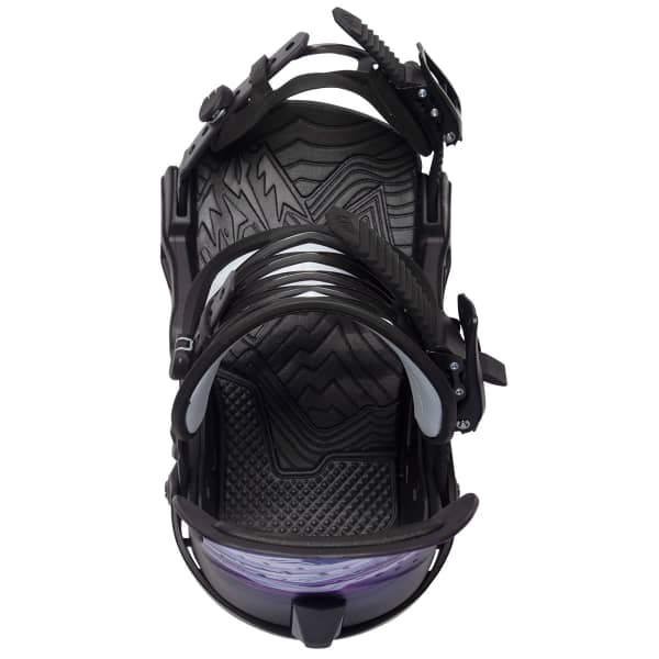 Fixation snowboard JONES AURORA BLACK/ART
