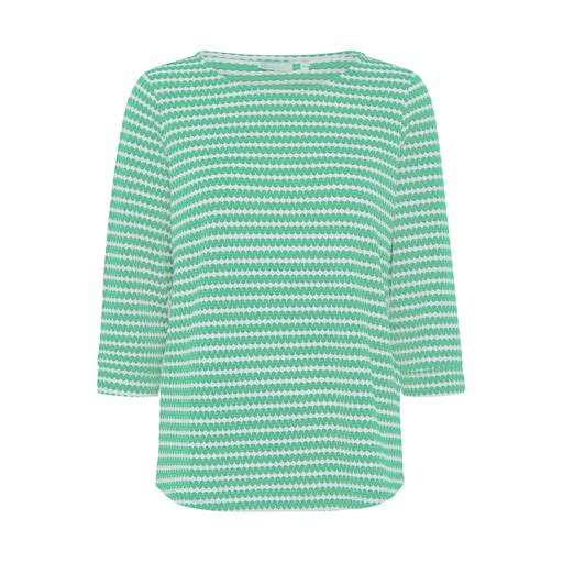 Fransa Langærmet T-shirt, Holly Green Mix, M