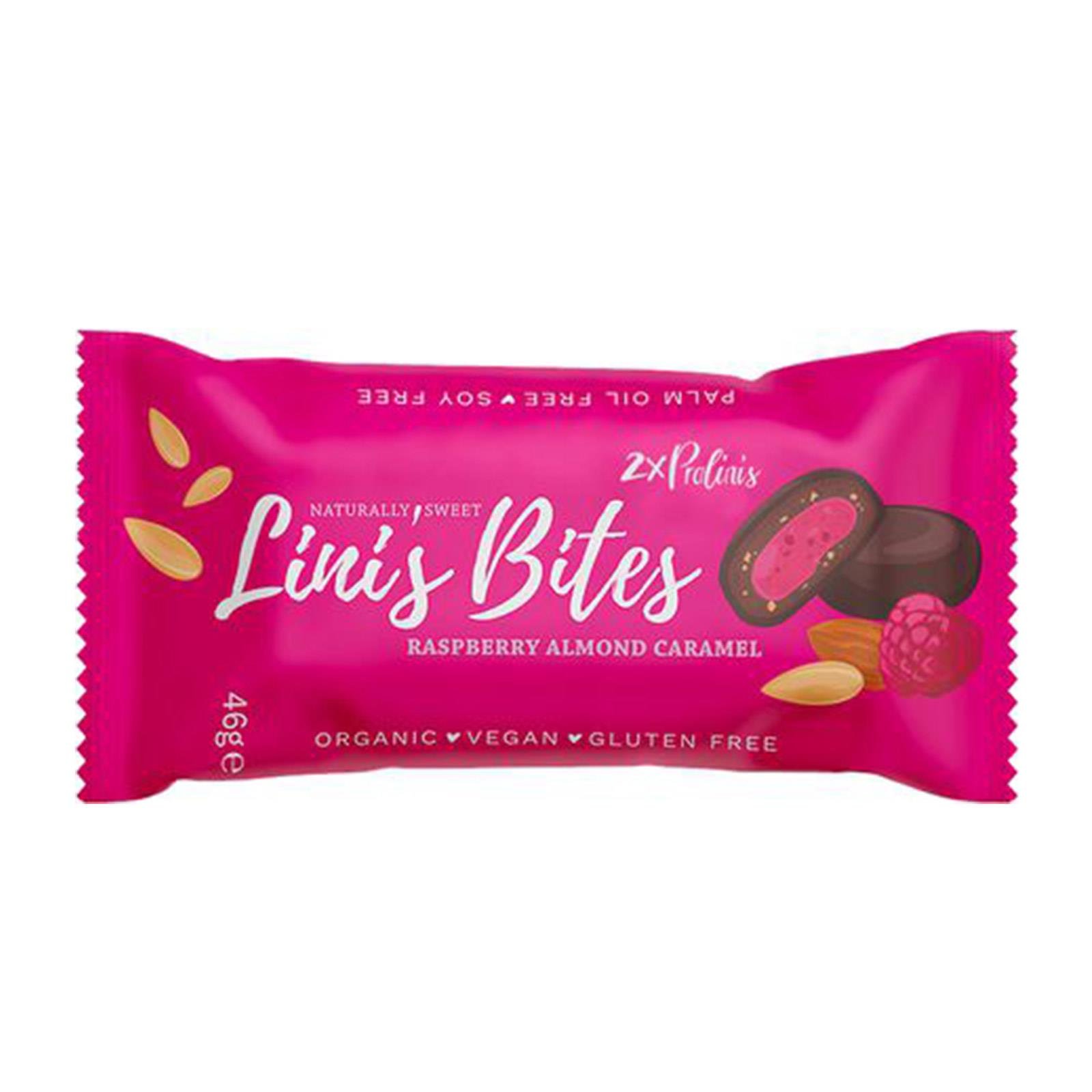 Linis Bites Raspberry Almond Pralinis
