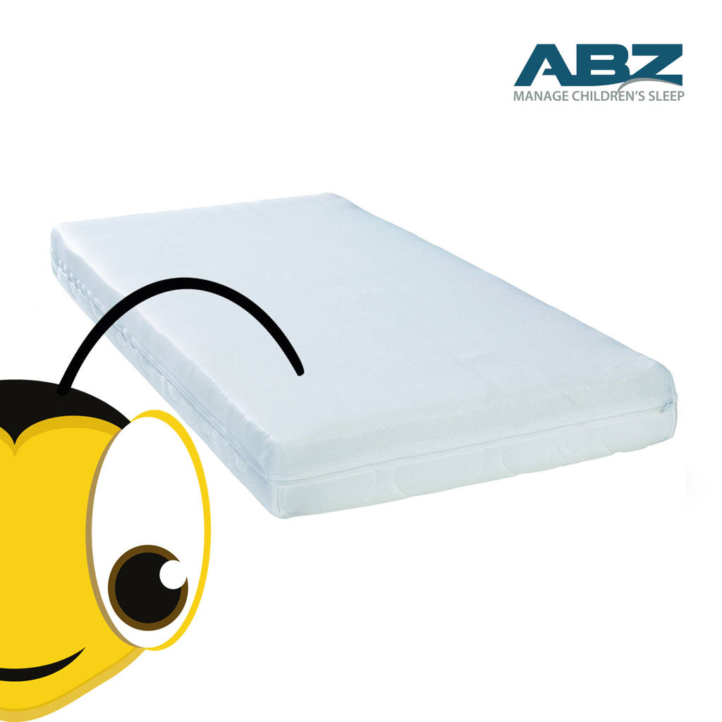 Onze baby slaapt heerlijk!baby matras Bij