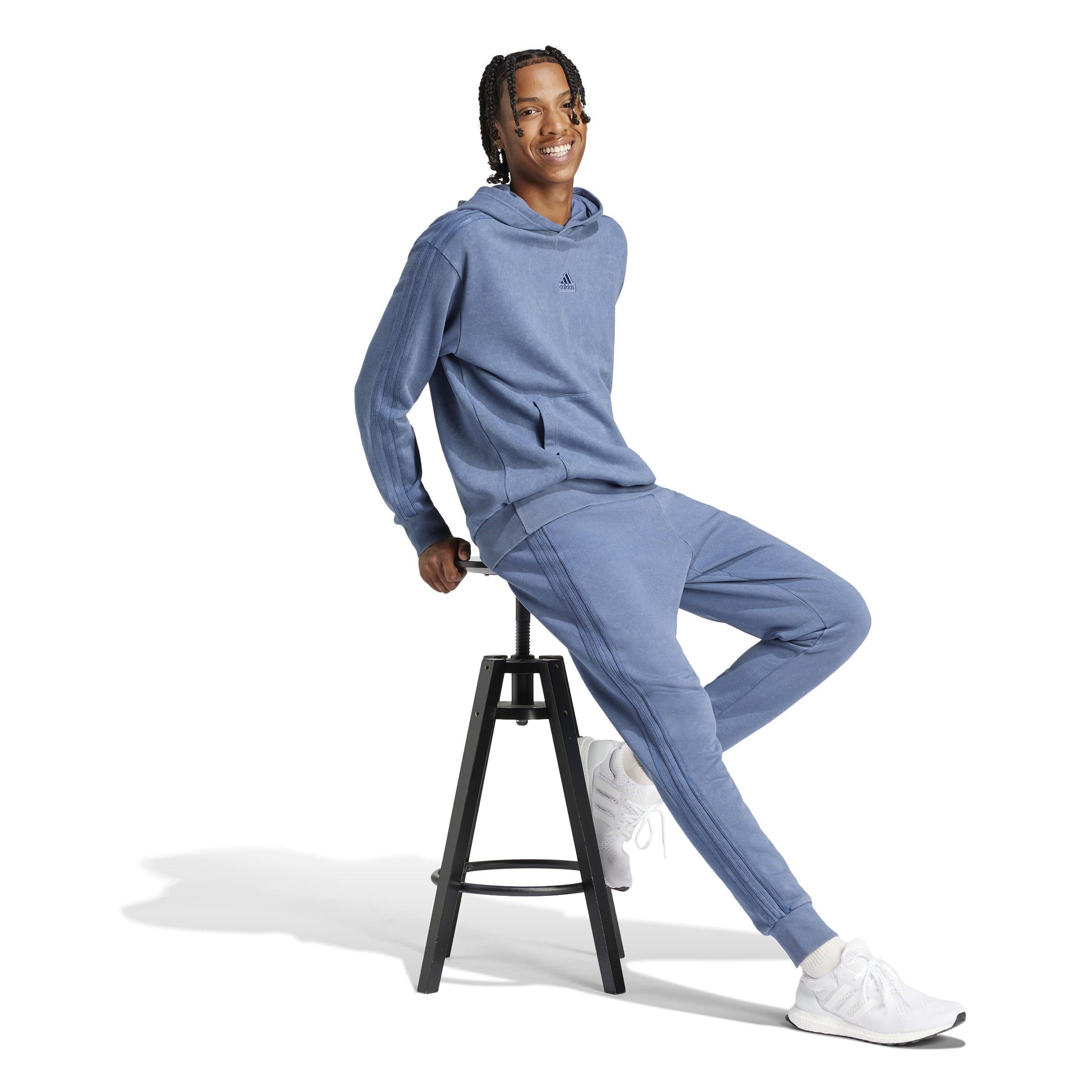 adidas ALL SZN 3 Stripes Hoodie Mens