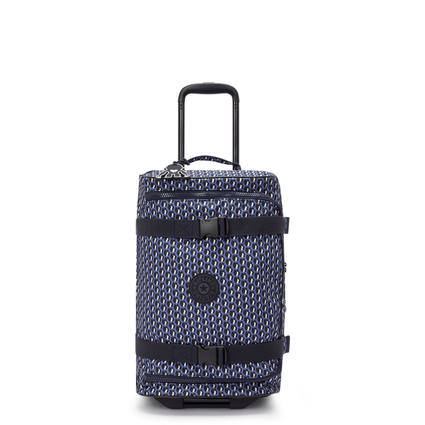 AVIANA S Petit bagage à main à roulettes avec sangles ajustables - 3D K Blue