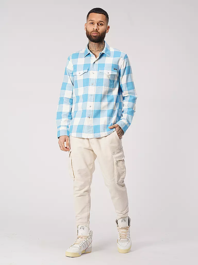 REPLAY Overshirt  türkis