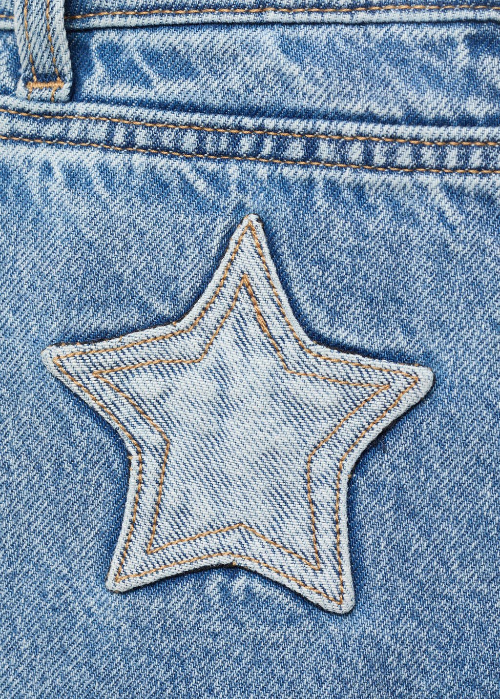 Mango Kids straight leg jeans blauw