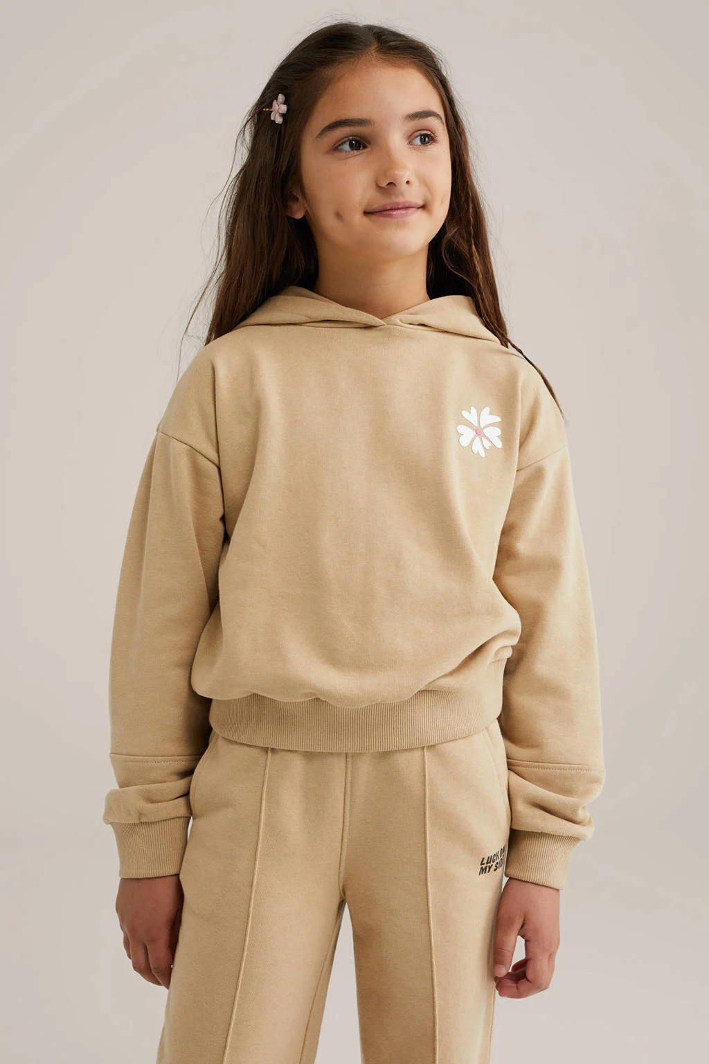 WE Fashion hoodie beige