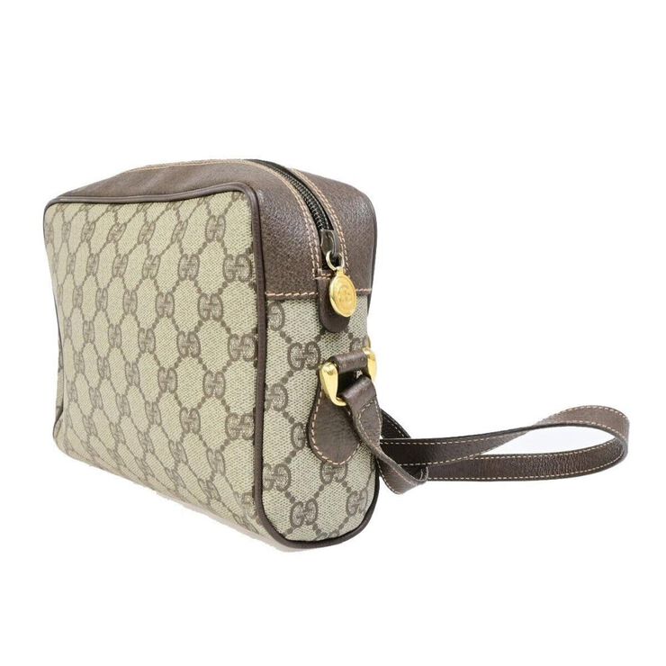 Gucci Vintage Gucci Crossbody Bag Beige