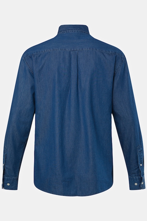 JP AWARE Hemd, Langarm, Buttondown-Kragen, GOTS zertifizierte Biobaumwolle