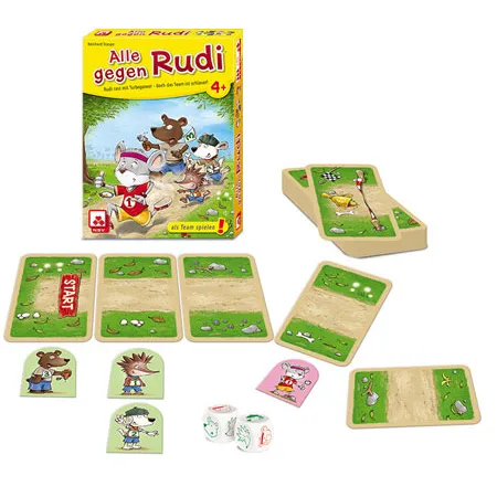 Nürnberger Spielkarten Alle gegen Rudi