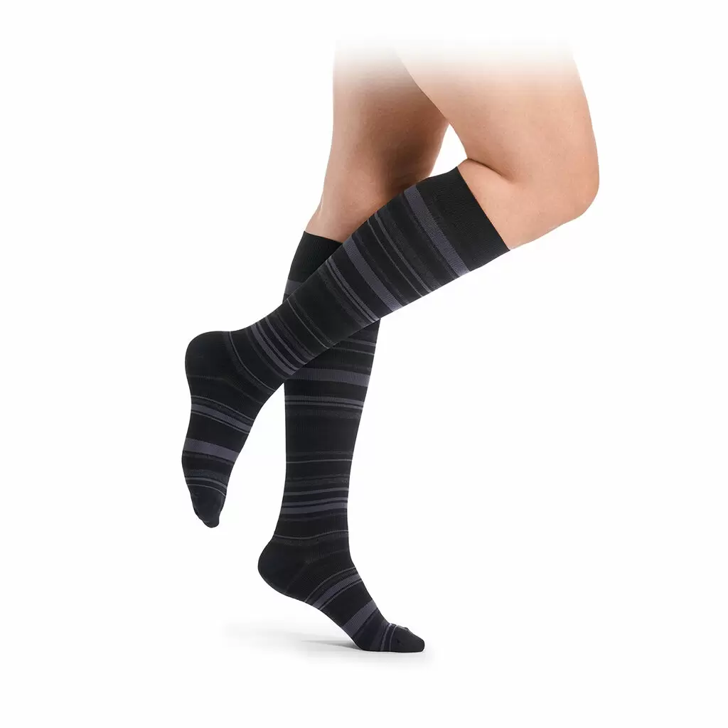 Zubehör - Socken Kompressionssocken Damen dunkelblau