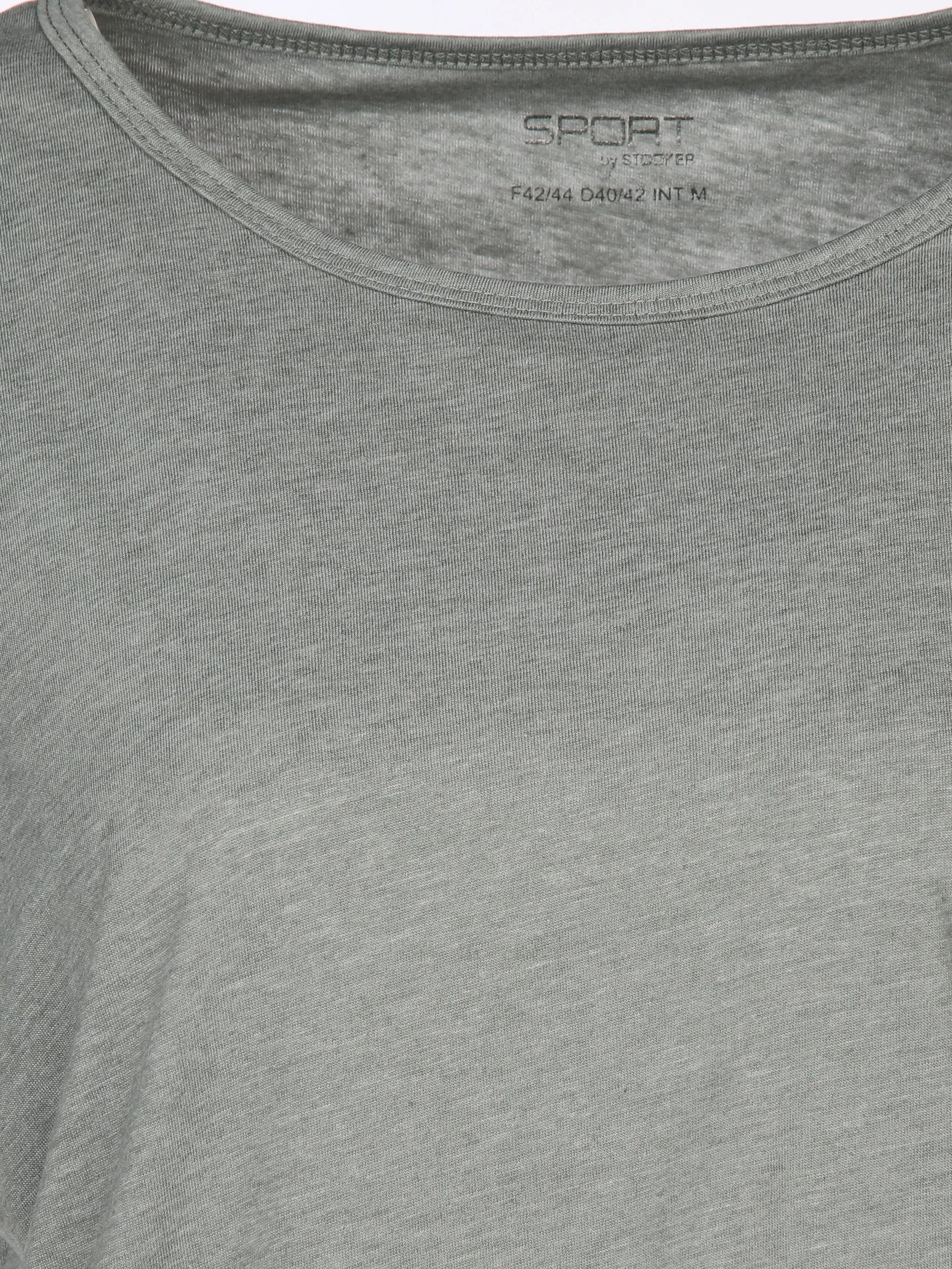 Damen Shirt in melierter Optik