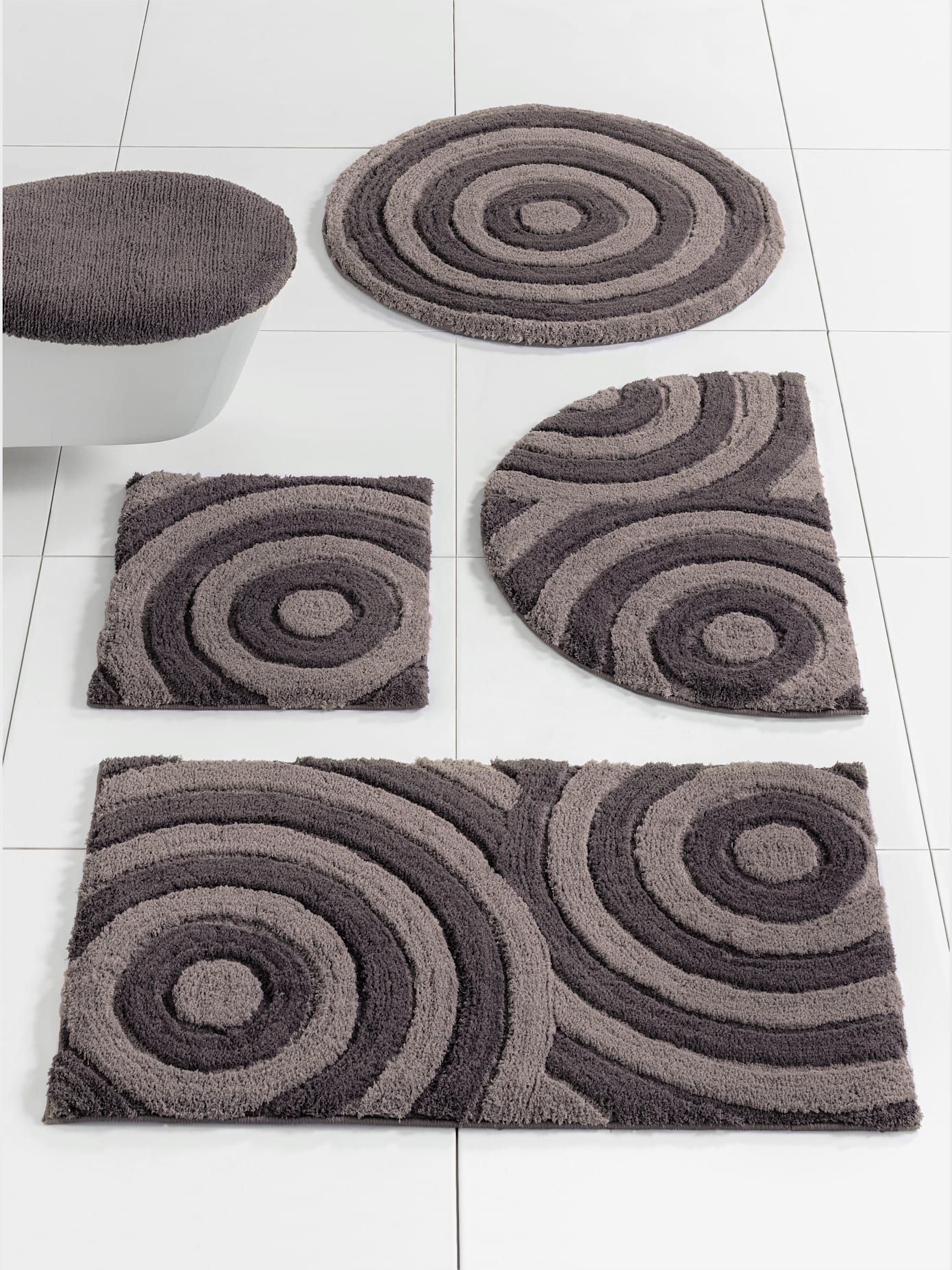 Tapis de bain polyester facile à entretenir