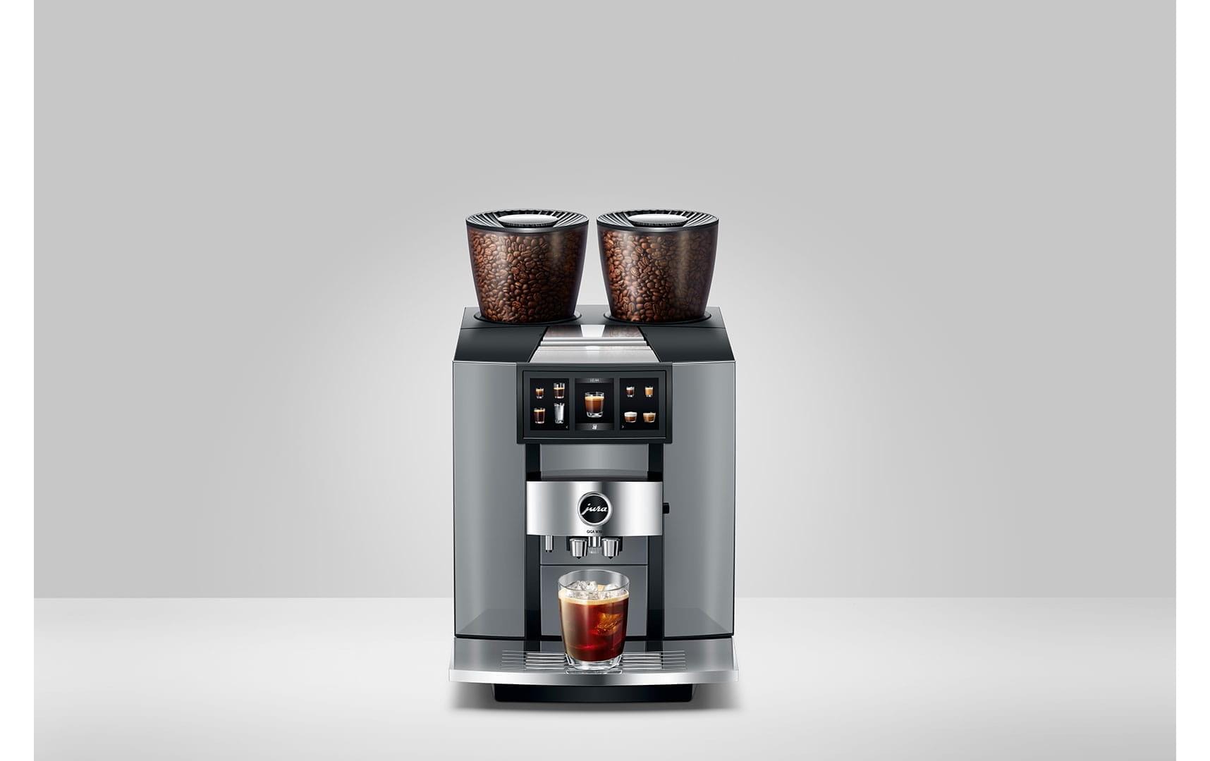 Kaffeevollautomat Giga W10 Diamond Silver<br>Zweitassen-Vollautomat mit Cold Brew auf Knopfdruck