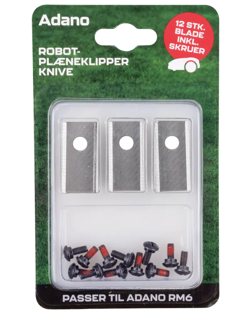 Adano Knivblade 12-pak til Robotplæneklipper