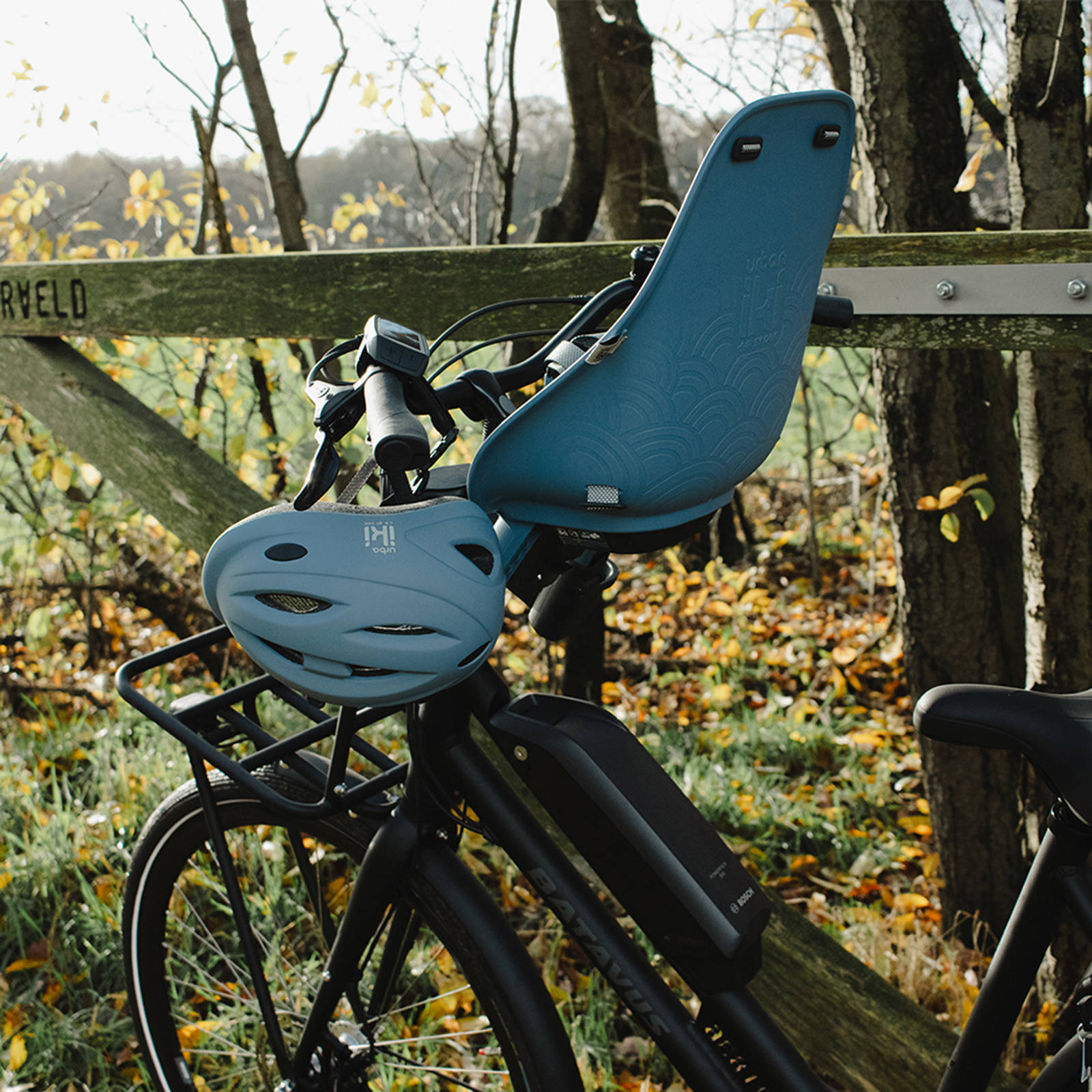 Urban Iki kinder fietshelm S (48-52 cm) - Fuji Blue