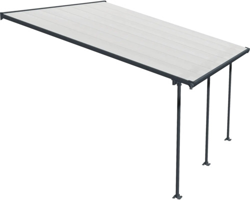 CANOPIA terrasoverkapping van Palram Feria 4x4,2 425 x 380 cm antraciet