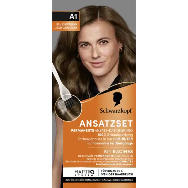 Ansatzset A1 Hell-bis Mittelbraun