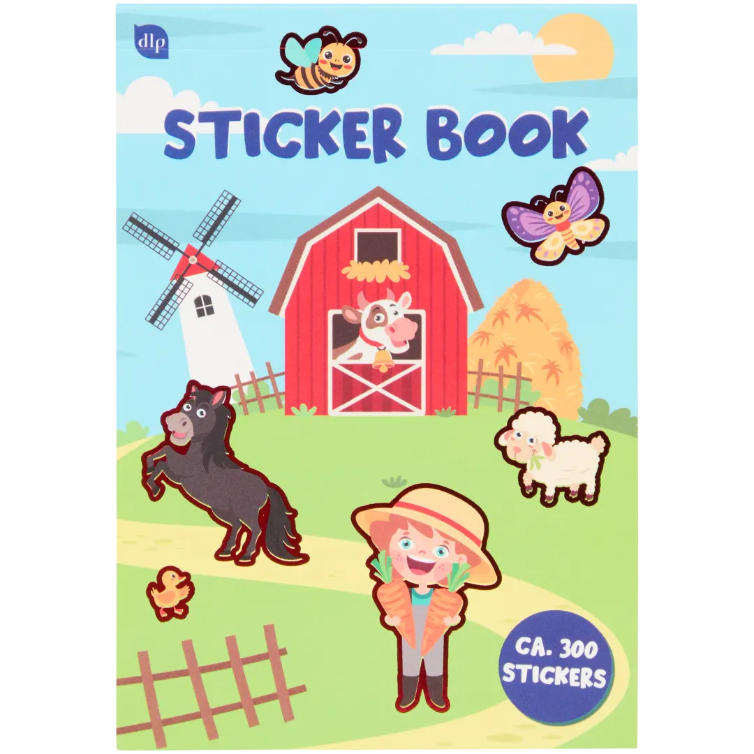 Stickerboek 15 vel | diverse varianten