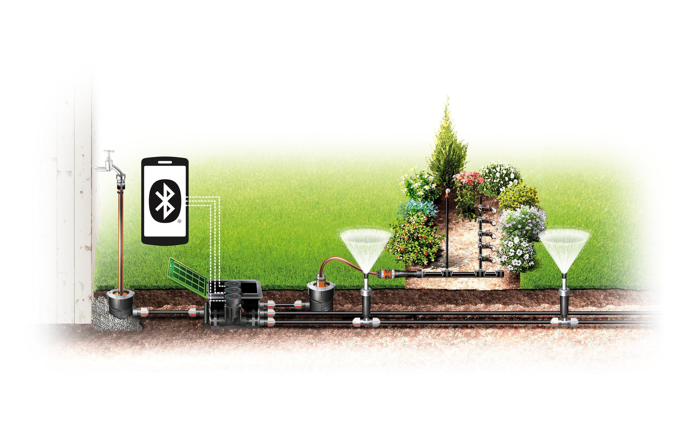 GARDENA Bewässerungssystem »9 V Bluetooth« ()