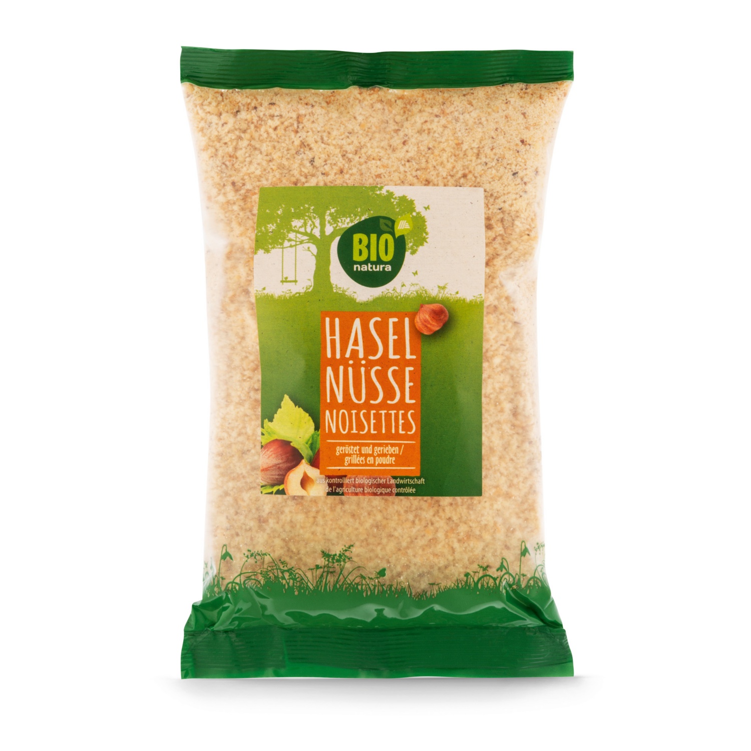 BIO NATURA BIO-Backzutaten, Haselnüsse gerieben