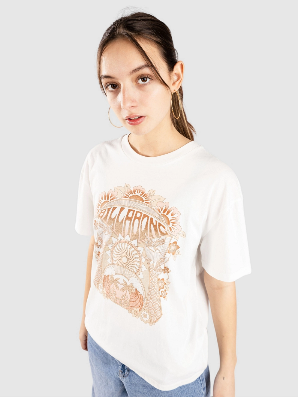 Billabong Waves Of Change T-Shirt salt crystal