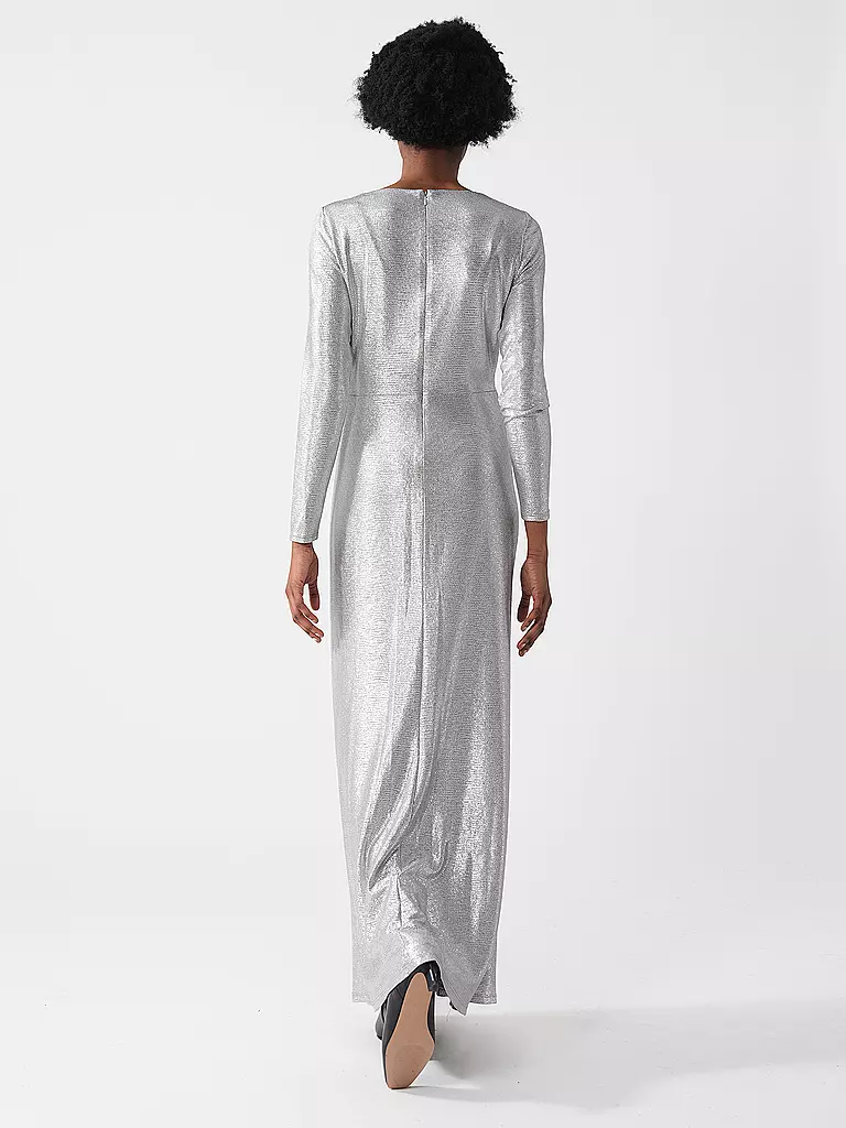 LAUREN RALPH LAUREN Abendkleid NADIRA silber