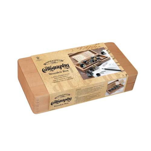 WINSOR & NEWTON™ Kalligraphie-Holzbox