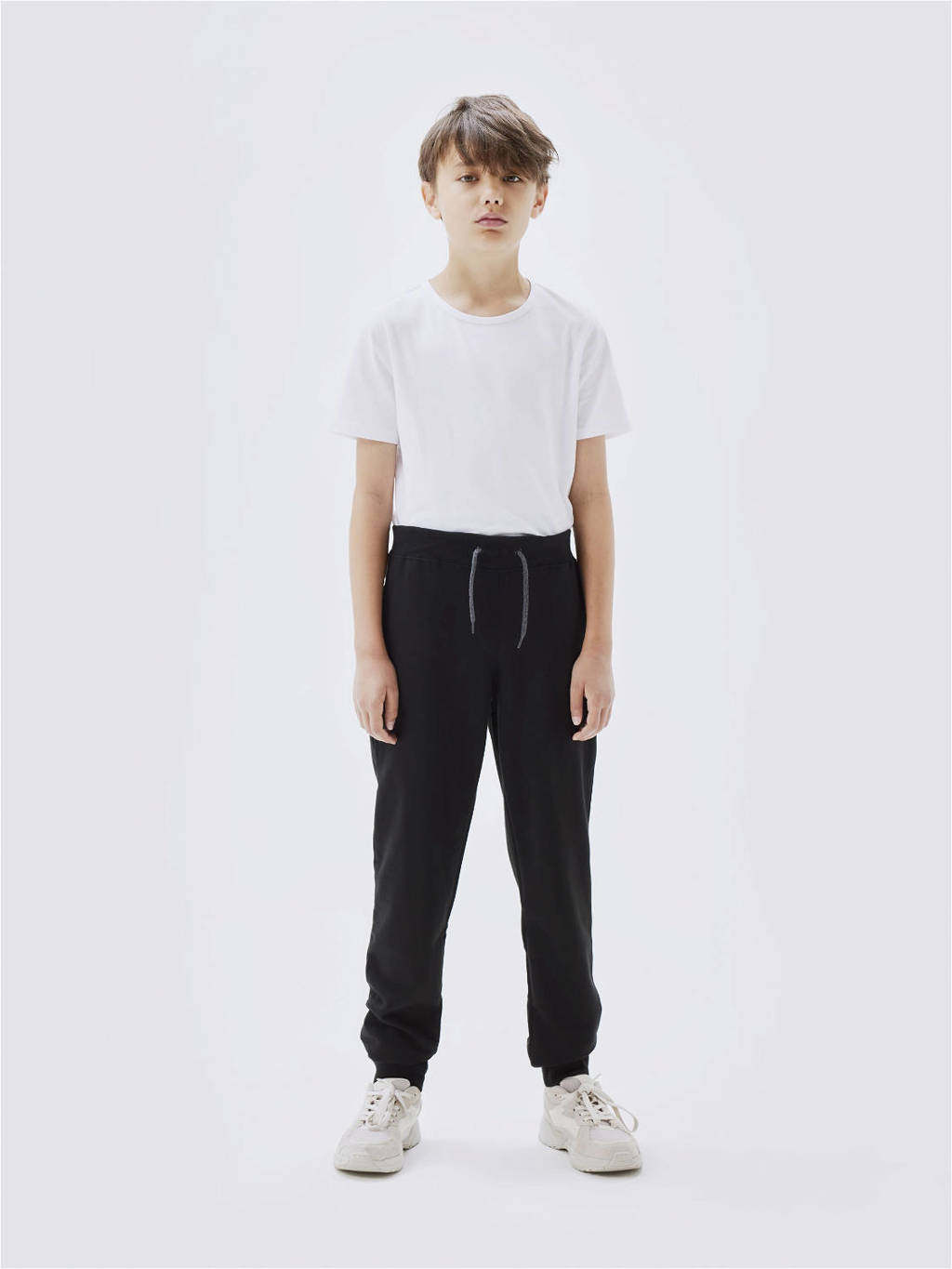 NAME IT joggingbroek NKMSWEAT zwart