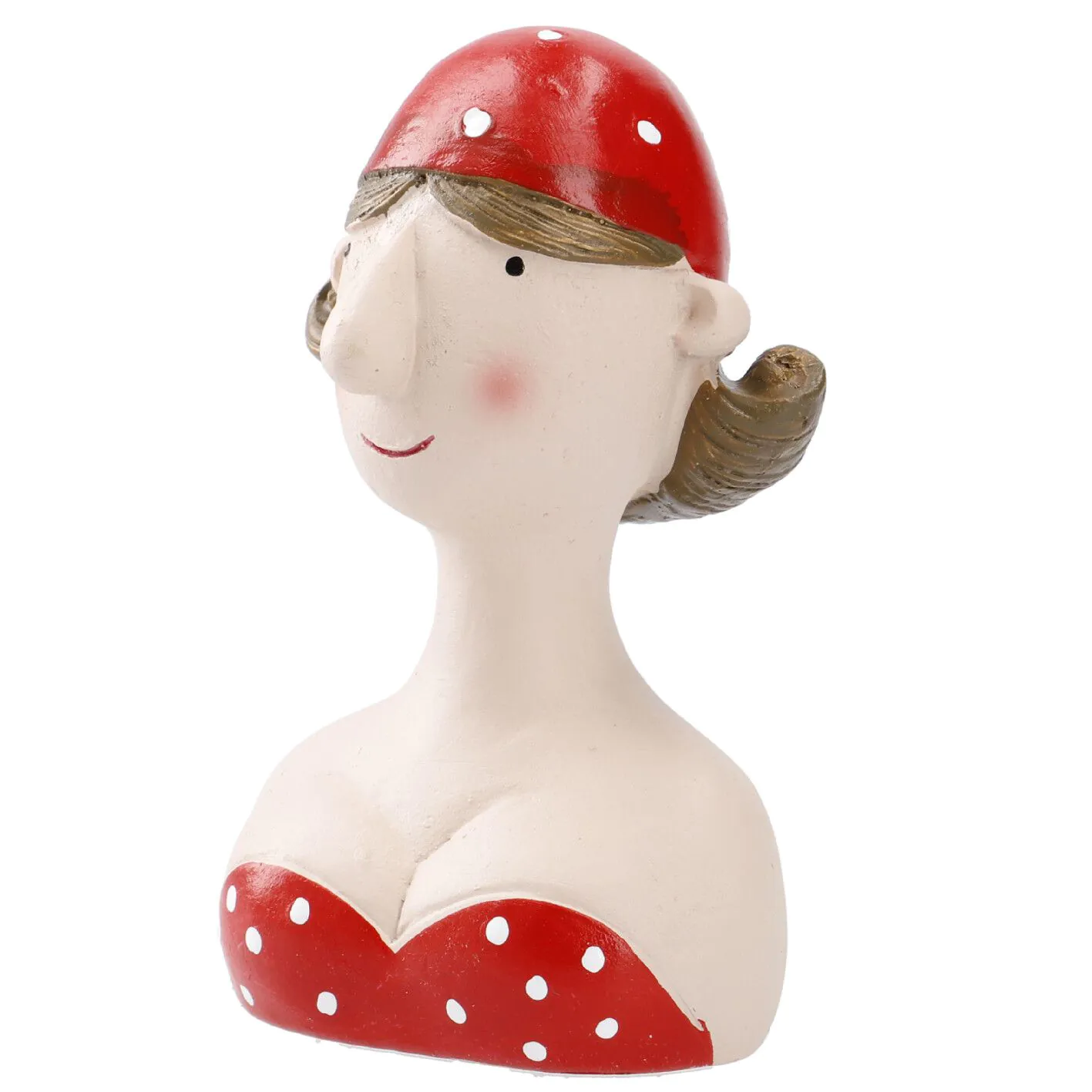 Deko-Kopf See, Frau, 12 cm