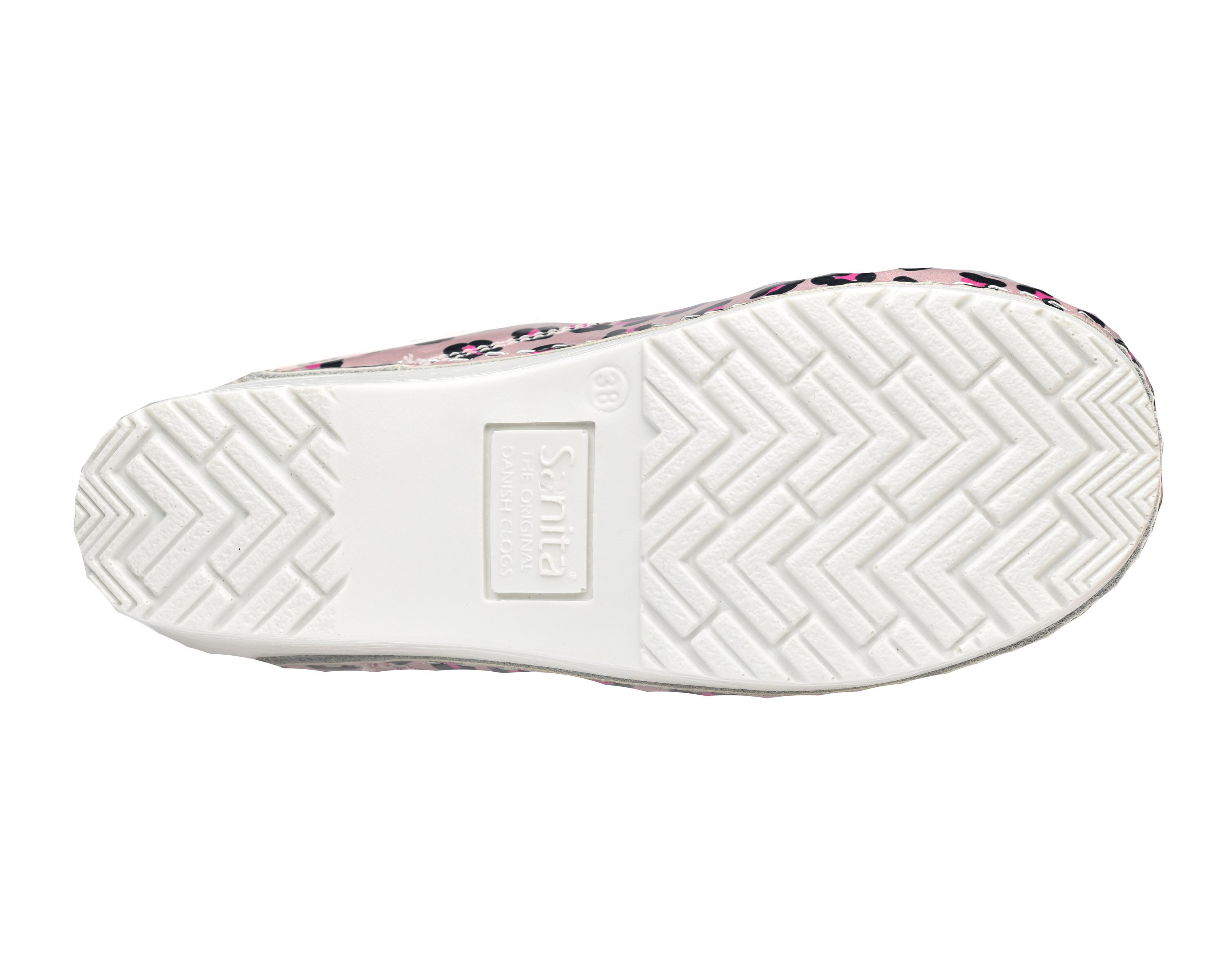 Sanita Flex 314 Wildlife Leopard - Klompen - Luipaard roze - 43