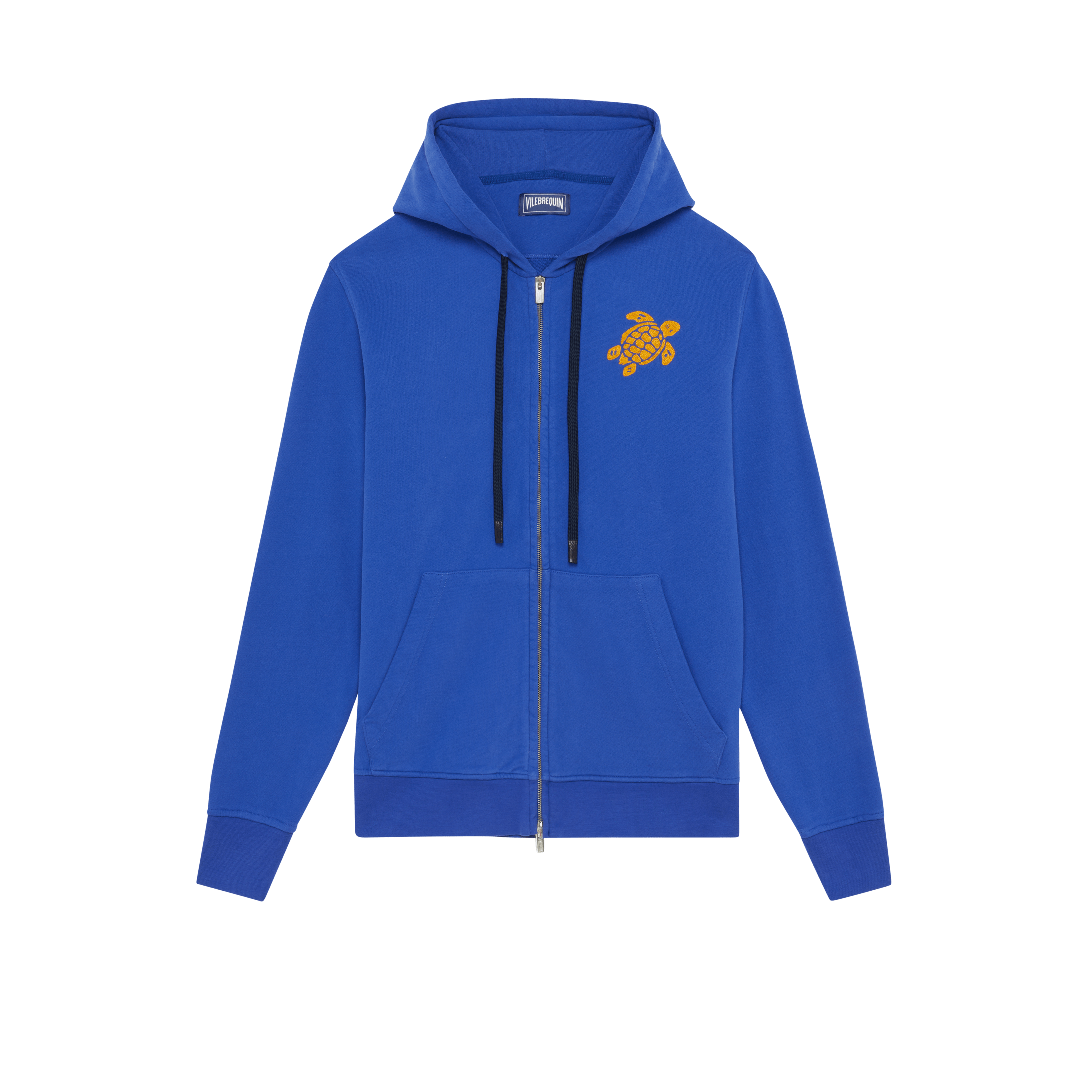 Sweat en coton à fermeture éclair homme Tortue